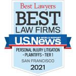 Image of U.S. News & World Report Best Personal Injury Litigation Plaintiffs Tier One